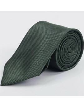 Аренда зеленого галстука с узором для мужских костюмов, изображение 1