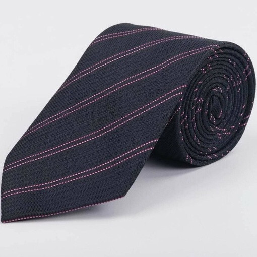 Аренда черного галстука в цветную полоску для мужских костюмов