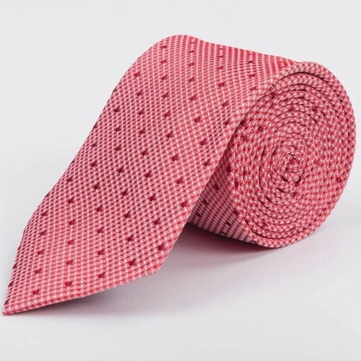 Аренда розового галстука с узором для мужских костюмов