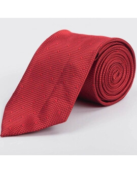 Аренда красного галстука с мелким узлом для мужских костюмов, изображение 1