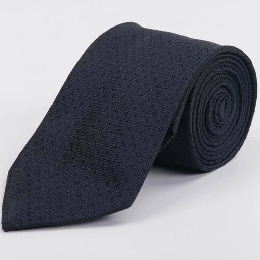 Прокат черного галстука с узором для мужского костюма