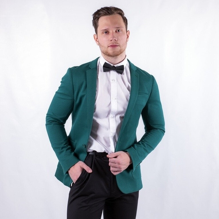 Аренда блейзера изумрудного цвета