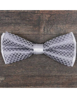 Аренда светло-серой бабочки для мужского костюма, изображение 1