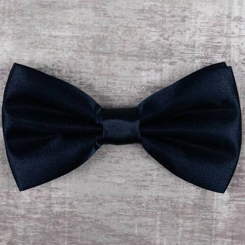 Прокат бабочки темно-синего цвет для мужских костюмов