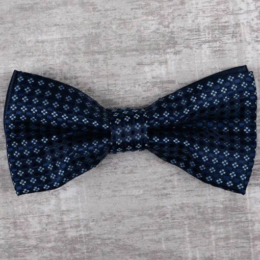 Прокат бабочки темно-синего цвета с цветочным узором для мужских костюмов