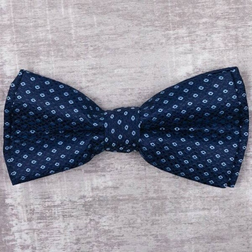 Синяя бабочка в аренду с голубым узором для мужских костюмов