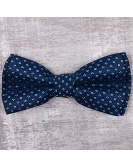 Синяя бабочка в аренду с голубым узором для мужских костюмов, изображение 1