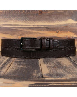 Аренда ремня коричневого цвета для мужских костюмов, изображение 1