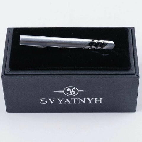 Аренда классического зажима с гравировкой для мужского костюма