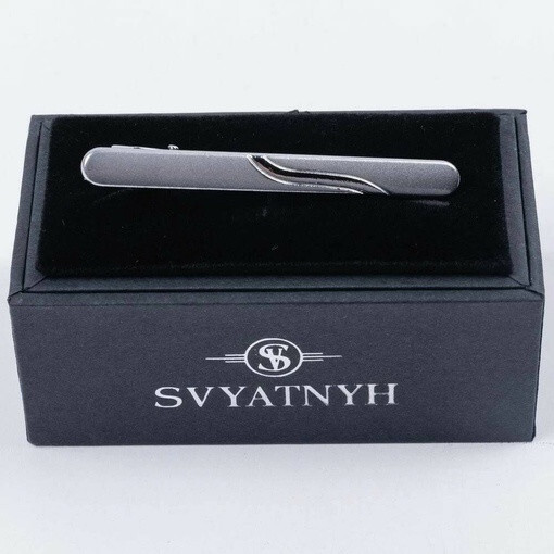 Зажим напрокат с гравировкой для мужских костюмов